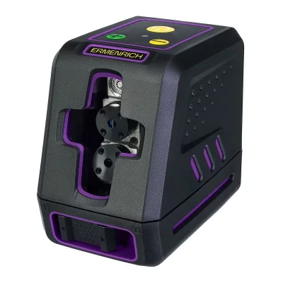 Лазерный уровень Ermenrich BASE LT40, фиолетовый